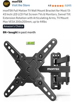 New Full Motion TV Wall Mount