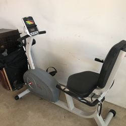 Sunny Health And Fitness Stationary Bike  Now $40