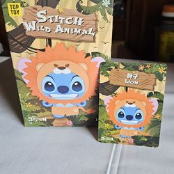 Stitch Wild Animal Series Plush Blind Box