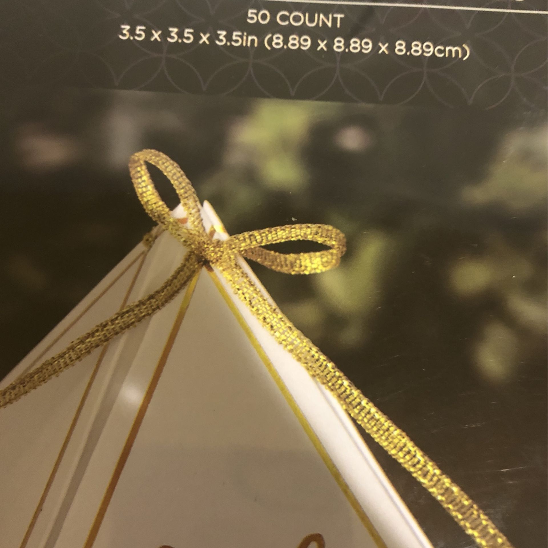 Favors Boxed