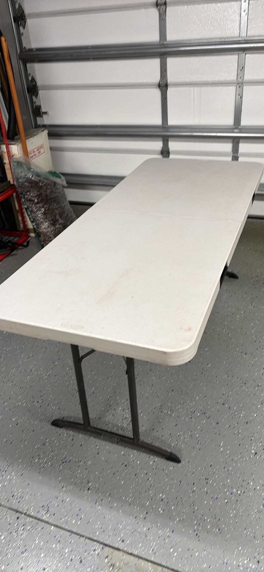 Folding Table 6ft White