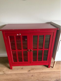 Wood cabinet