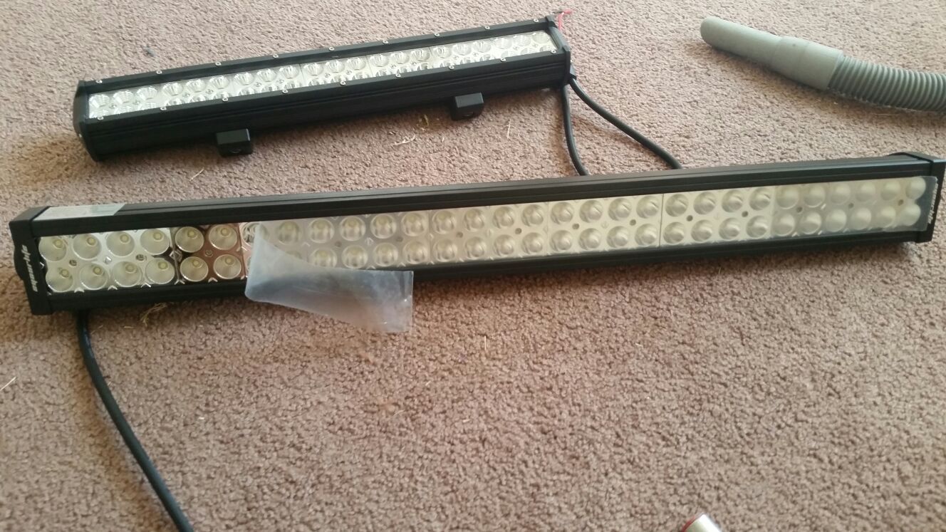 32 inch led light bar 20 inch led light bar flush mount pods