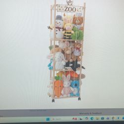 Plush Storage Stuffed Animal Tower Organizer 