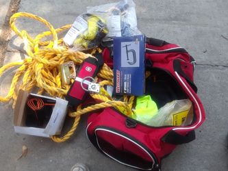 All the equipment harness new for constrution
