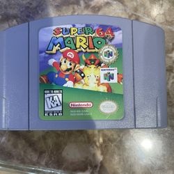 Nintendo 64 Game Super Mario