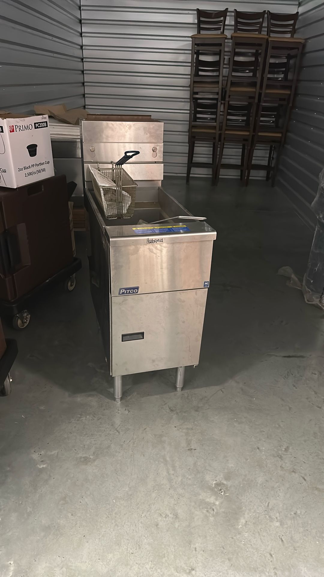 Pitco Fryer 50 Lb 122k BTU
