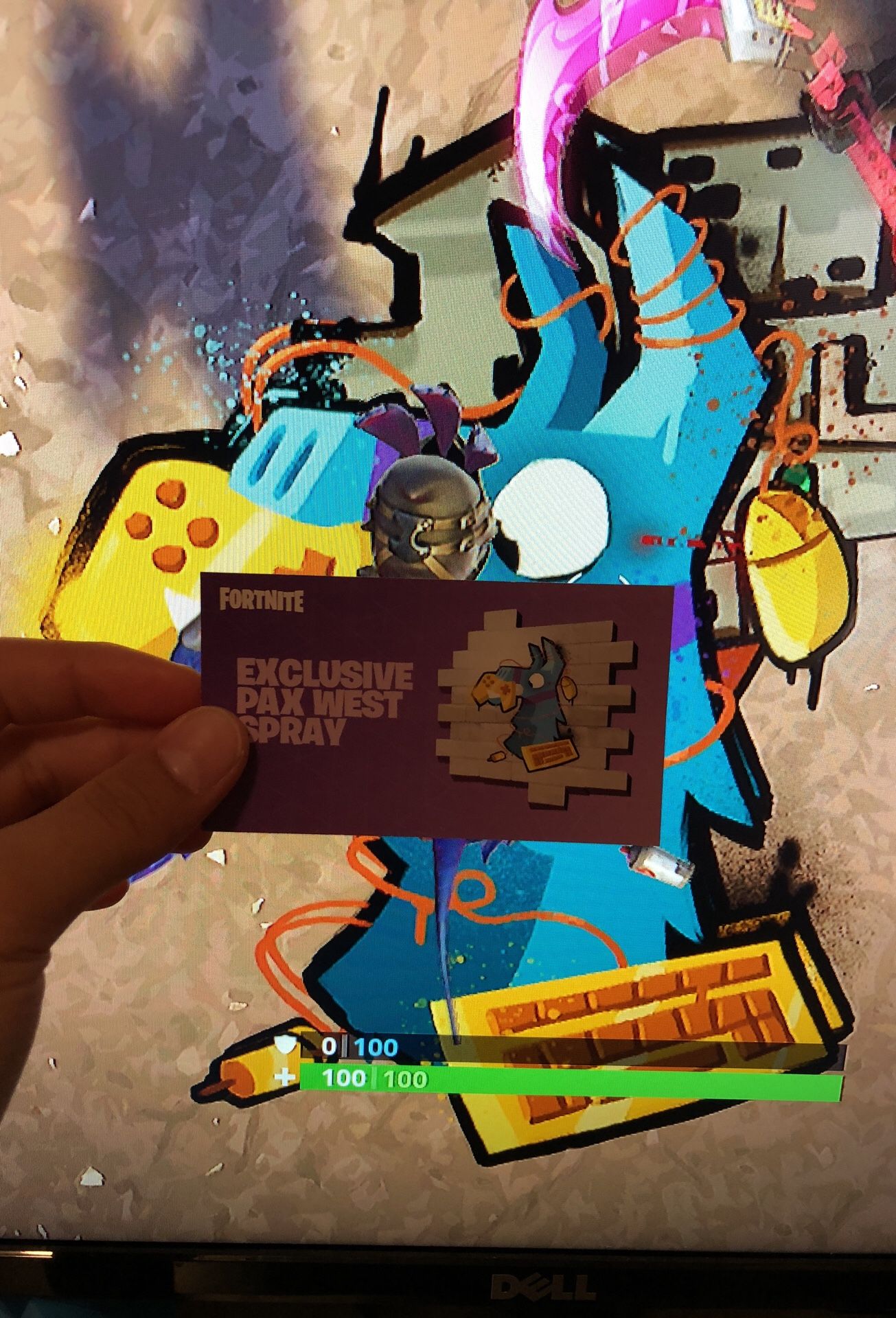 PAX West 2018 Fortnite Exclusive Spray