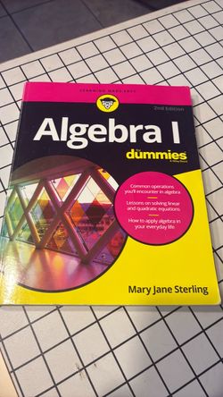 Algebra I For Dummies 2nd Edition
