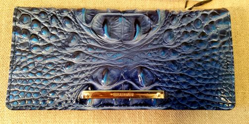 Brand new Brahmin Ady Bluebonnet Melbourne wallet