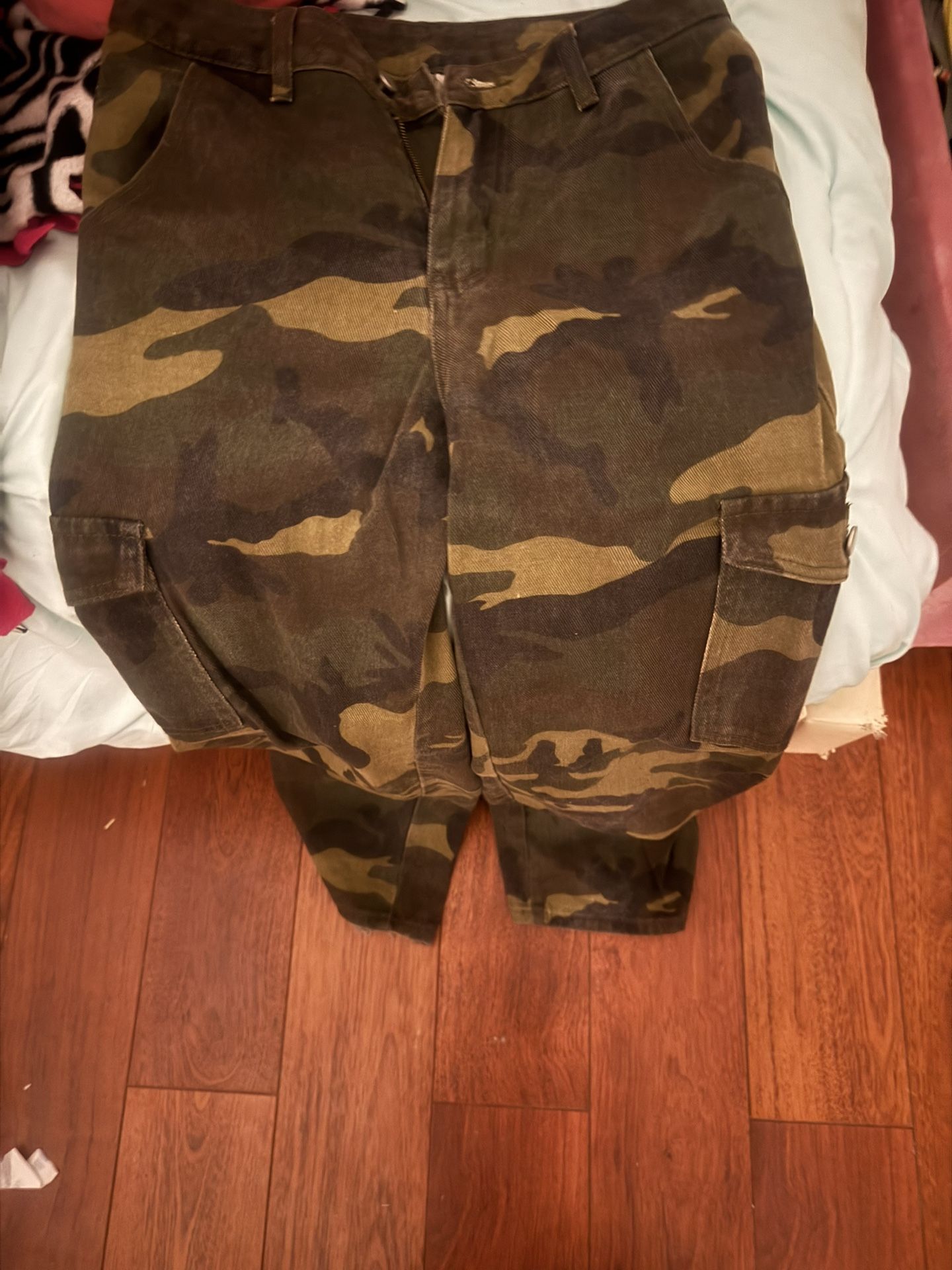 Cute girl camo pants