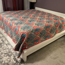 King Size Bed Frame With Mattress And Box Spring