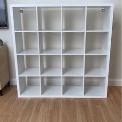 Cubicle Storage Shelf White 