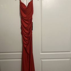 JC Penny’s, B. Smart, Red Prom Dress Size 3