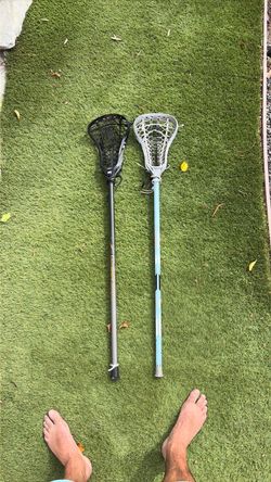 (2) Girls Lacrosse Sticks.