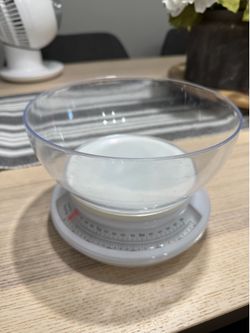 Mechanical kitchen scale