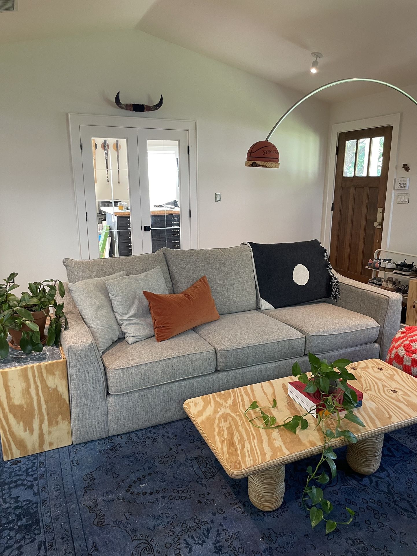 New Soma Foam Sofa-Living Spaces 95”- Pick Up Today!