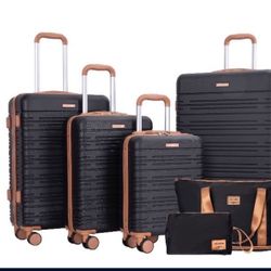 Luggage Set 6 Piece New 