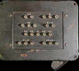 vintage UTC (United Transformer Corp.) Type PA-428 power transformer.