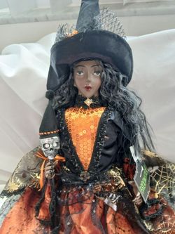 Collectible 2023 Broomstick Blvd RARE African American Witch