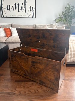 BRAND NEW Wooden Storage Trunk