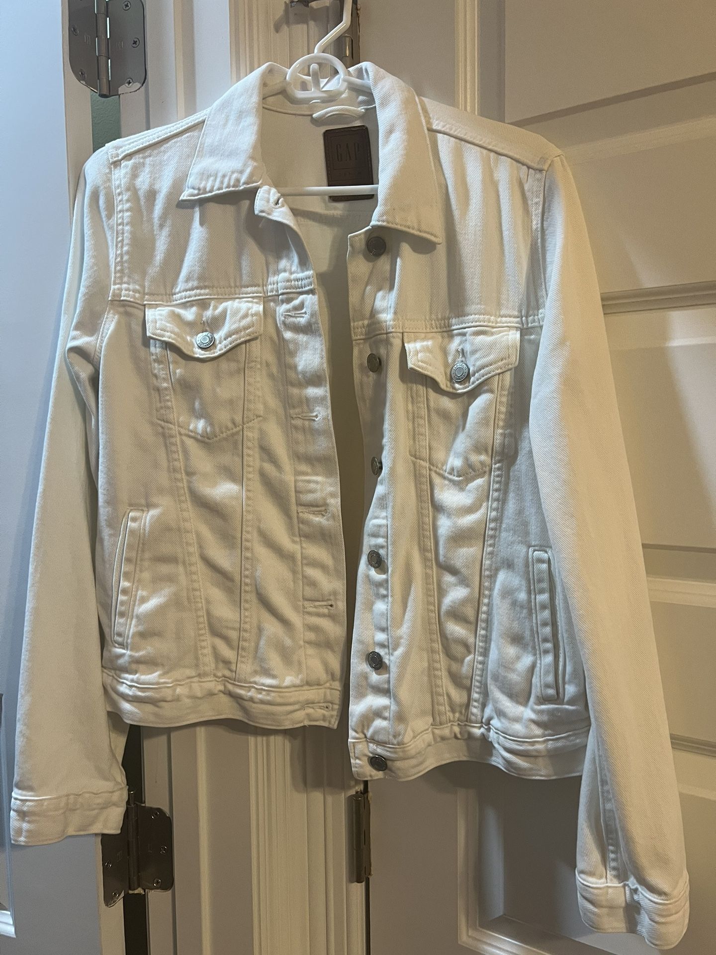 White Denim Jacket 
