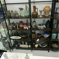Art Glass And Pottery 