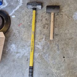 Sledge Hammer And Mallet Hammer