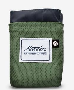 Matador Pocket Blanket -Army Green - $25