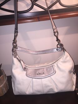 AUTHENTIC COACH ASHLEY LEATHER HOBO CROSSBODY SATCHEL PURSE