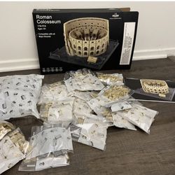 [Almost New] Roman Colosseum Building Block Set •1756PCS, Age 14+ •Only one packet is opened