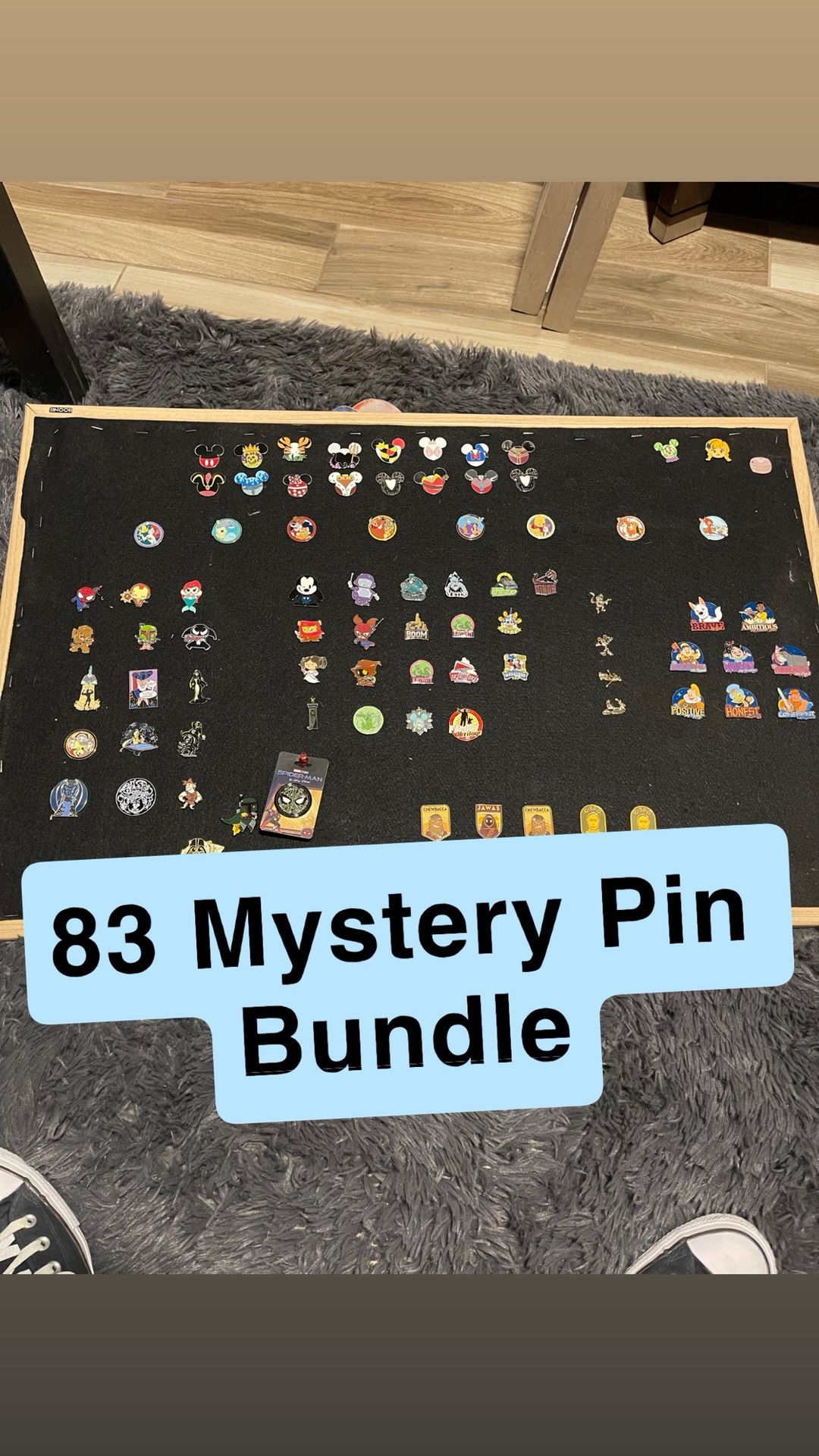 Disney Mystery Pin Bundle