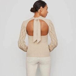 $50✨️🎀BAILEY 44 Brinley Sweater in Birch. One Size Fits All. 🎀✨️