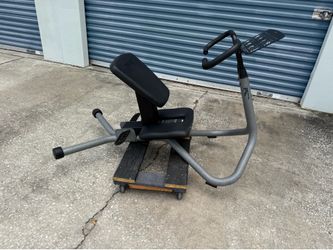 Precor back stretcher