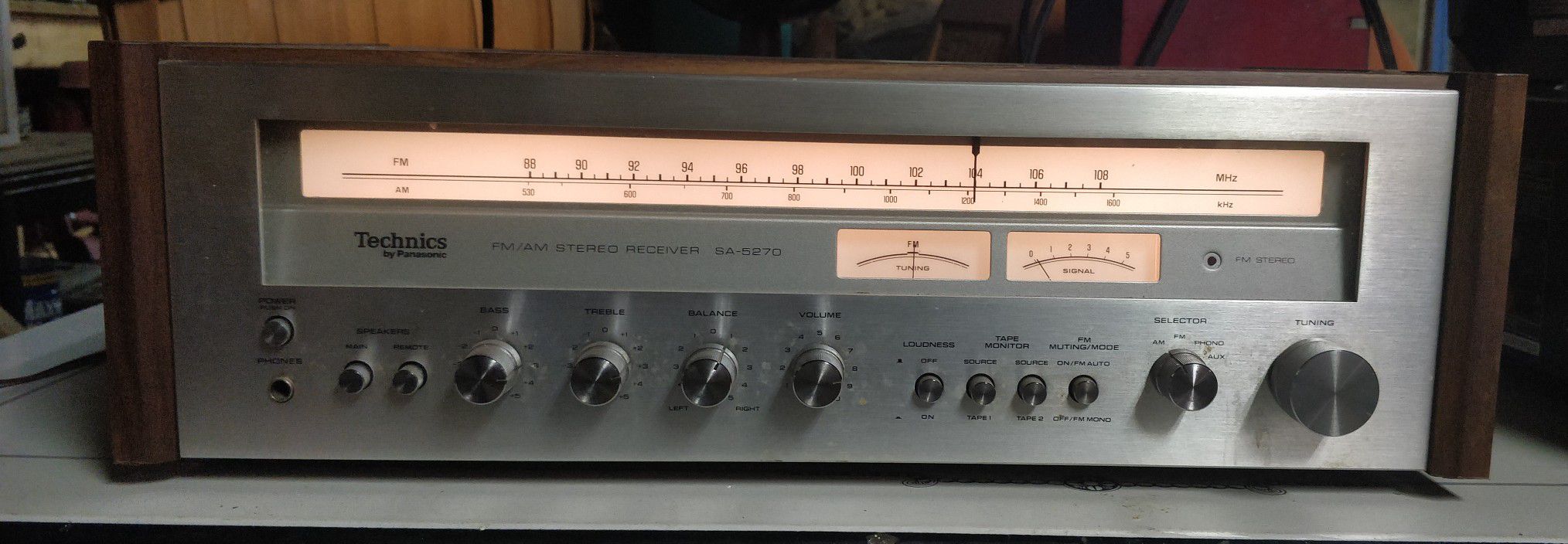 Technics By Panasonic SA-5270 Vintage Stereo Receiver