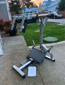 Gym Squat Calf Machine