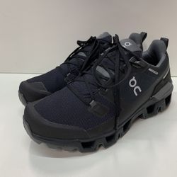 On Running Cloudwander Waterproof Black Eclipse 