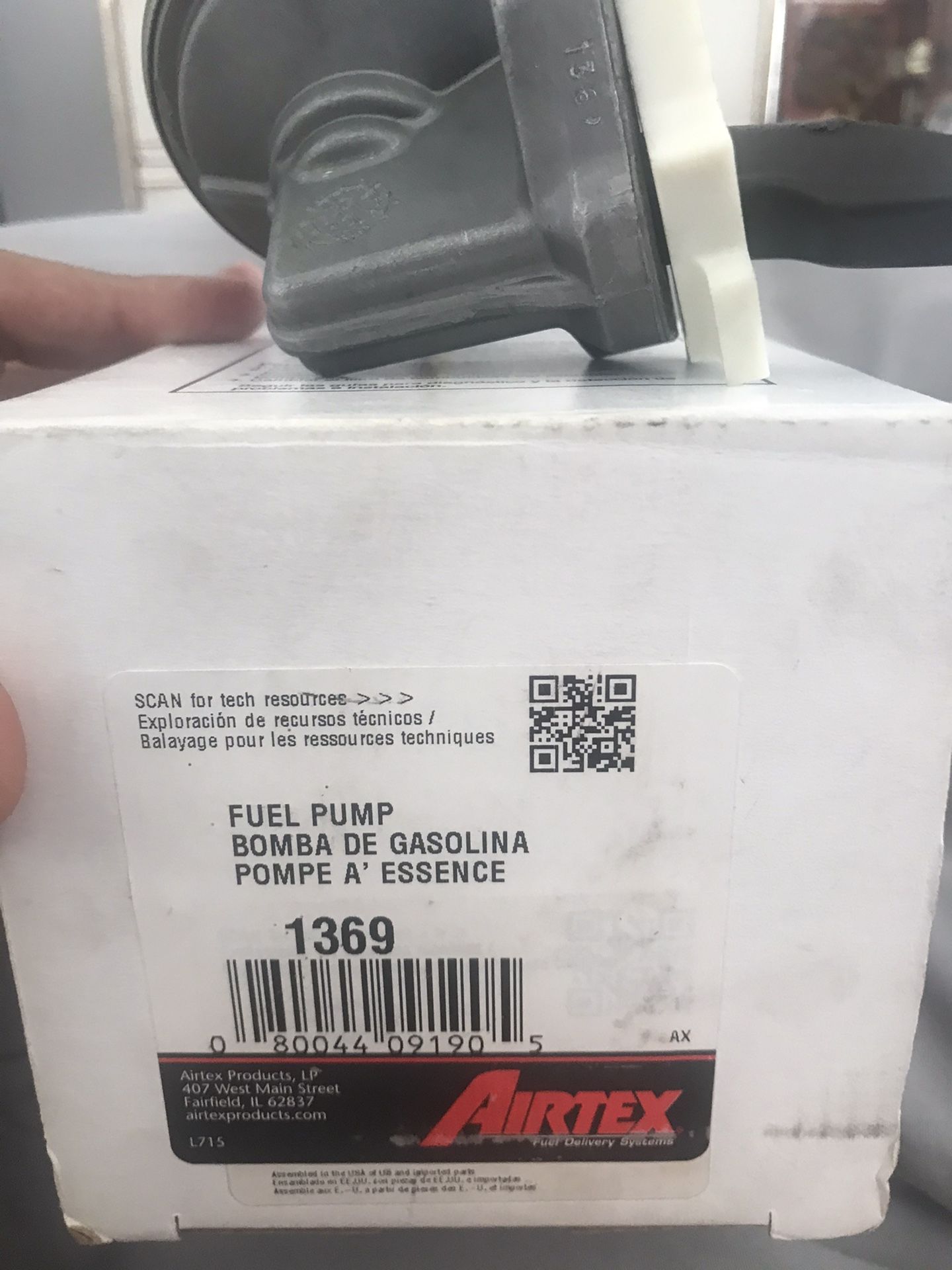 Fuel pump honda civic 1984-1987