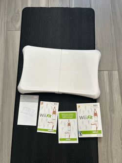 Nintendo Wii Fit Balance Board + Game – Untested