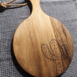 Custom Wood Burned Cutting Board