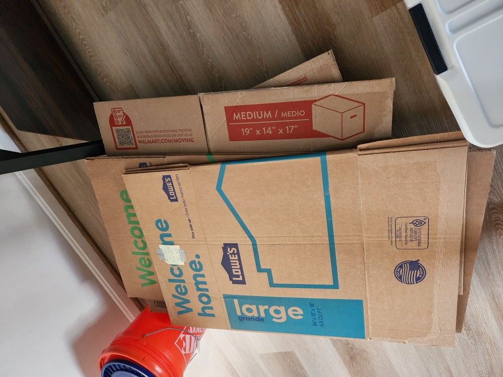 A Dozen+ Moving Boxes