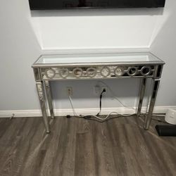 Sofa Table- Mirror Top