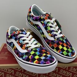 VANS Checker'ComfyCush Size 8
