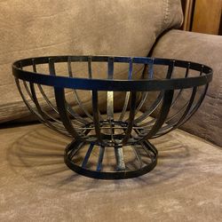Metal Fruit Bowl