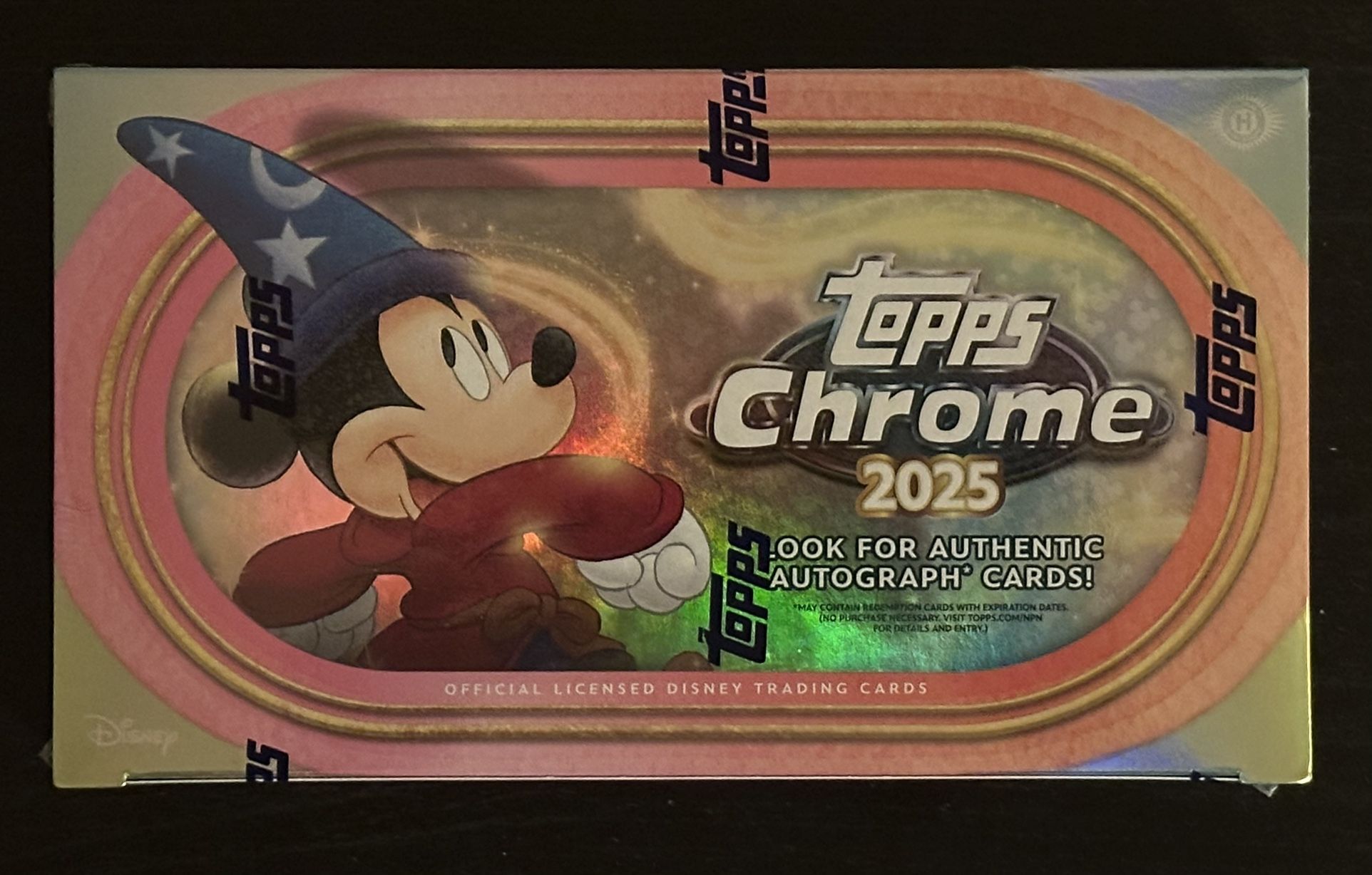 2025 Topps Chrome Disney Hobby Box