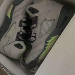 Jordan  5’s Green Bean 