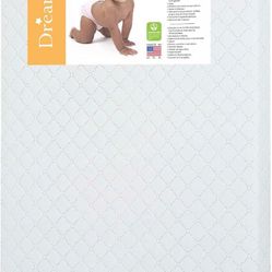 dream On Me, Sunset 3 Inch Fiber, Baby Crib Mattress