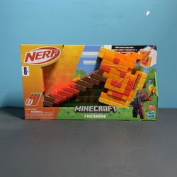 Nerf Minecraft Firebrand Dart Blasting Axe