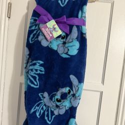 stitch faux fur blanket