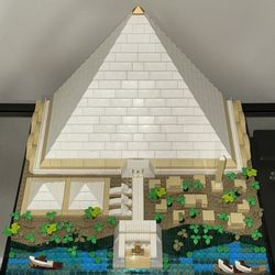 Lego Pyramid of Giza